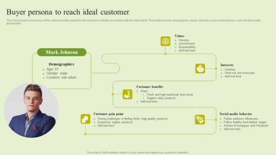 Agriculture Marketing Strategy To Improve Revenue Performance Buyer Persona To Reach Ideal Customer Brochure PDF Agriculture Marketing Strategy To Improve Revenue Performance Buyer Persona To Reach Ideal Customer Brochure PDF