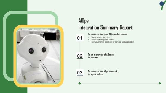 Aiops Integration Summary Report Aiops Integration Summary Report Designs PDF