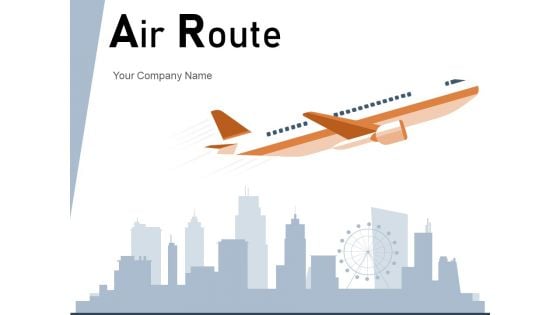 Air Route Aircraft Flight World Map Ppt PowerPoint Presentation Complete Deck