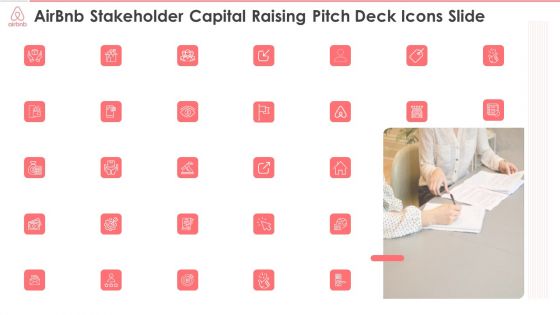 Airbnb Investor Funding Elevator Pitch Deck Icons Slide Topics PDF