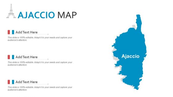 Ajaccio PowerPoint Presentation PPT Template PDF