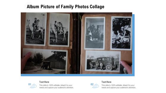 Album Picture Of Family Photos Collage Ppt PowerPoint Presentation Gallery Slides PDF