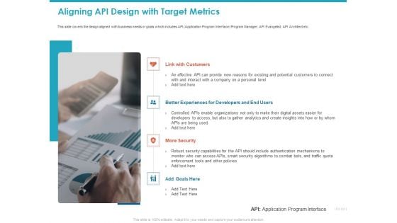 Aligning API Design With Target Metrics Ppt File Background Images PDF Aligning API Design With Target Metrics Ppt File Background Images PDF