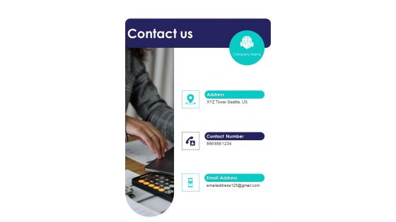 Alliance Funding Proposal Contact Us One Pager Sample Example Document Alliance Funding Proposal Contact Us One Pager Sample Example Document