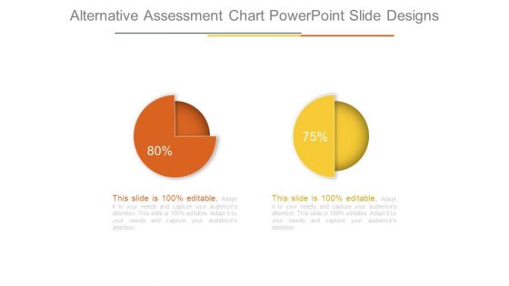 Alternative Assessment Chart Powerpoint Slide Designs