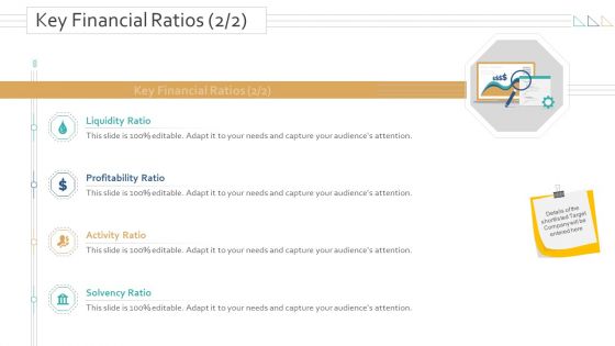 Amalgamation Acquisitions Key Financial Ratios Ppt Layouts Icon PDF