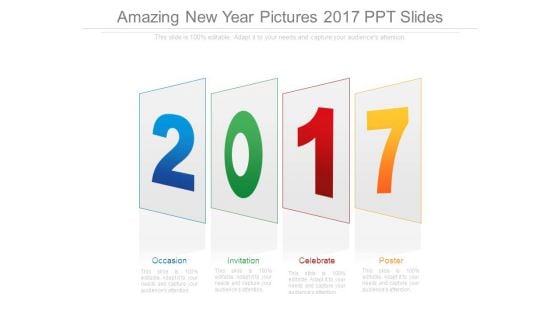 Amazing New Year Pictures 2017 Ppt Slides