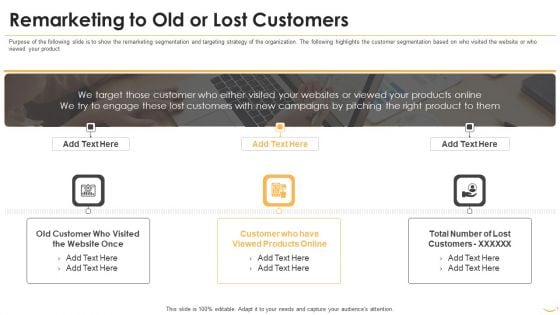 Amazon Venture Capital Funding Remarketing To Old Or Lost Customers Clipart PDF