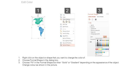 America Map Ppt Slide Slide04