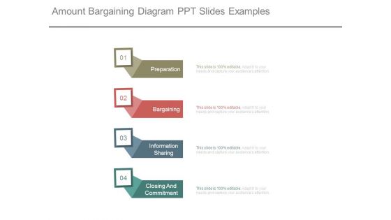 Amount Bargaining Diagram Ppt Slides Examples Amount Bargaining Diagram Ppt Slides Examples