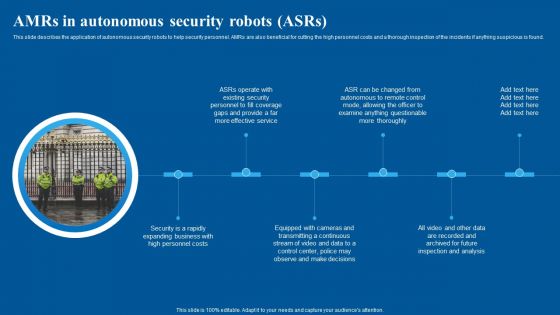 Amrs In Autonomous Security Robots Asrs Inspiration PDF