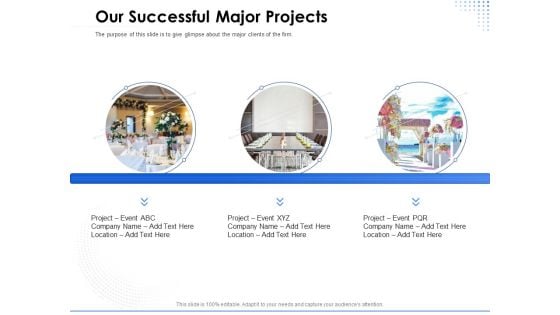Amusement Event Coordinator Our Successful Major Projects Ppt PowerPoint Presentation Slides Example Topics PDF Amusement Event Coordinator Our Successful Major Projects Ppt PowerPoint Presentation Slides Example Topics PDF