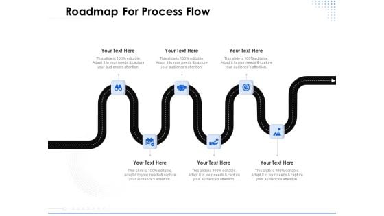 Amusement Event Coordinator Roadmap For Process Flow Ppt PowerPoint Presentation Summary Show PDF