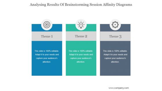 Analysing Results Of Brainstorming Session Affinity Diagrams Ppt PowerPoint Presentation Show Analysing Results Of Brainstorming Session Affinity Diagrams Ppt PowerPoint Presentation Show