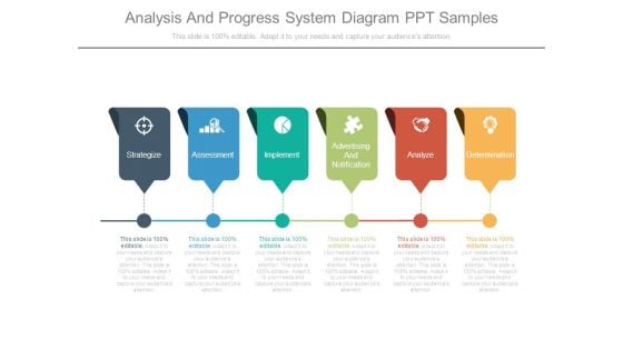 Analysis And Progress System Diagram Ppt Samples