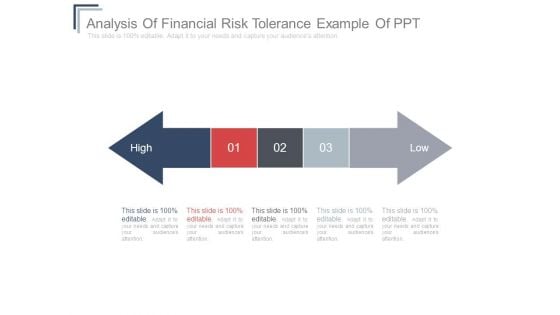 Analysis Of Financial Risk Tolerance Example Of Ppt