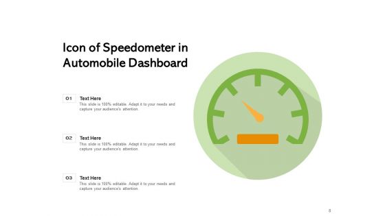 Analytics Icon Dashboard Speedometer Ppt PowerPoint Presentation Complete Deck