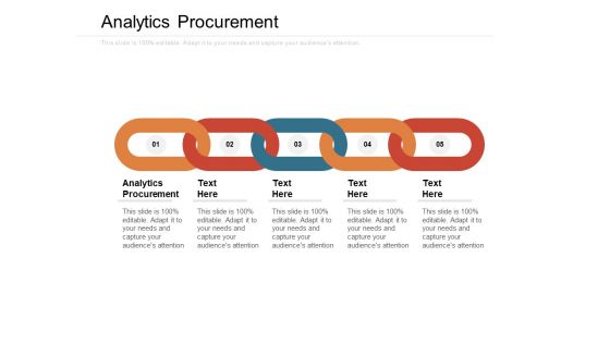 Analytics Procurement Ppt PowerPoint Presentation Show Infographics Cpb Pdf