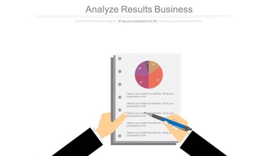 Analyze Results Business Ppt Slides