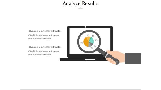 Analyze Results Ppt PowerPoint Presentation Professional Guide