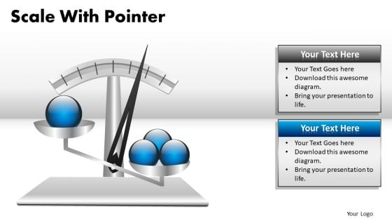 Analyze Scale With Pointer PowerPoint Slides And Ppt Diagram Templates