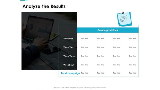 Analyze The Results Ppt PowerPoint Presentation Slides Download