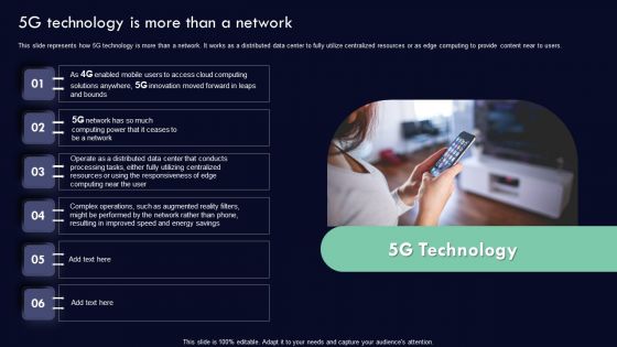 Analyzing 5G Impact Over 4G 5G Technology Is More Than A Network Designs PDF