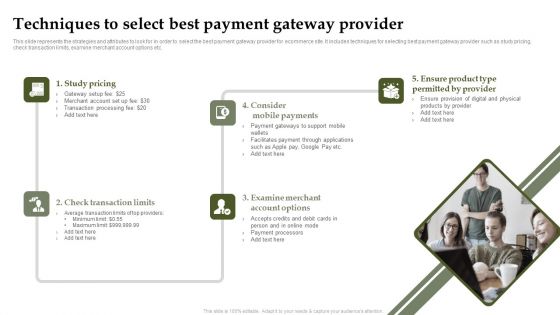 Analyzing And Deploying Effective CMS Techniques To Select Best Payment Gateway Provider Icons PDF