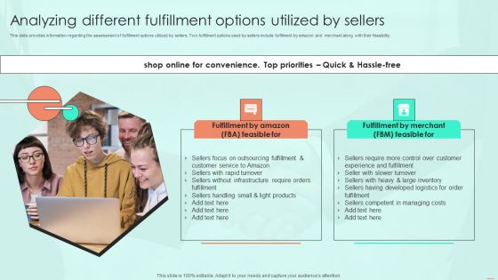 Analyzing Different Fulfillment Options Utilized By Sellers Ppt PowerPoint Presentation File Styles PDF