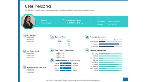 Analyzing Requirement Management Process User Persona Introduction PDF