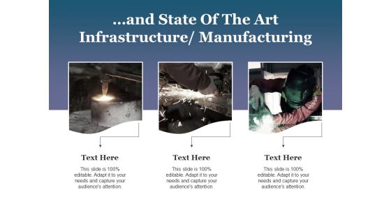 And State Of The Art Infrastructure Manufacturing Ppt PowerPoint Presentation Summary Designs Download