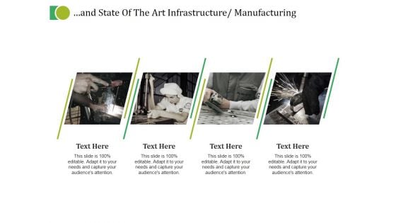 And State Of The Art Infrastructure Manufacturing Ppt PowerPoint Presentation Summary Introduction