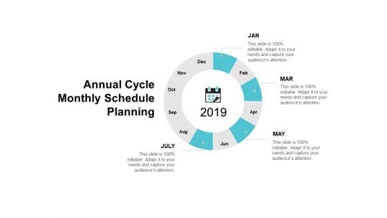 Annual Cycle Monthly Schedule Planning Ppt PowerPoint Presentation Outline Format Ideas