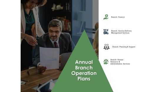 Annual Operative Action Plan For Organization Annual Branch Operation Plans Brochure PDF