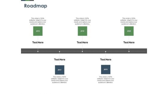 Annual Operative Action Plan For Organization Roadmap Ppt Icon Slide Portrait PDF