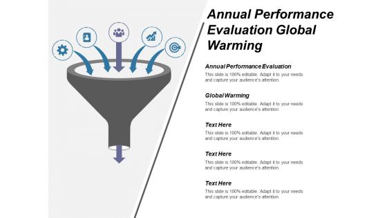 Annual Performance Evaluation Global Warming Ppt PowerPoint Presentation Infographic Template Shapes