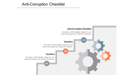 Anti Corruption Checklist Ppt PowerPoint Presentation Infographic Template Brochure Cpb Anti Corruption Checklist Ppt PowerPoint Presentation Infographic Template Brochure Cpb