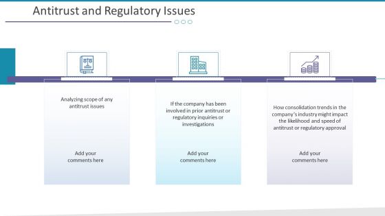 Antitrust And Regulatory Issues Ppt File Slides PDF