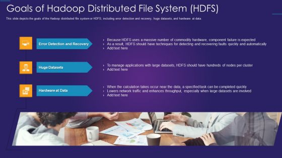 Apache Hadoop IT Goals Of Hadoop Distributed File System HDFS Brochure PDF