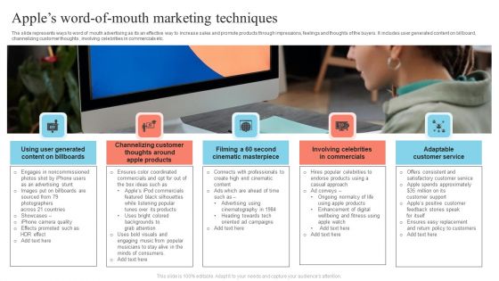 Apples Word Of Mouth Marketing Techniques Rules PDF