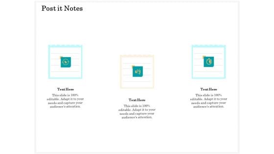 Application Life Cycle Analysis Capital Assets Post It Notes Infographics PDF