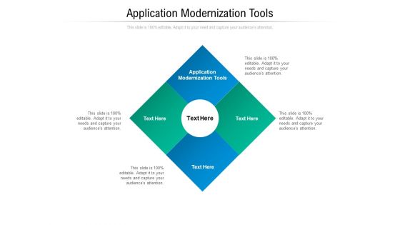 Application Modernization Tools Ppt PowerPoint Presentation Outline Ideas Cpb Pdf