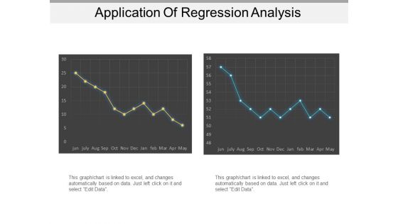 Application Of Regression Analysis Ppt PowerPoint Presentation Show Good