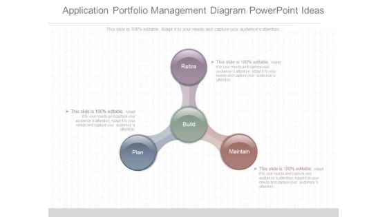 Application Portfolio Management Diagram Powerpoint Ideas