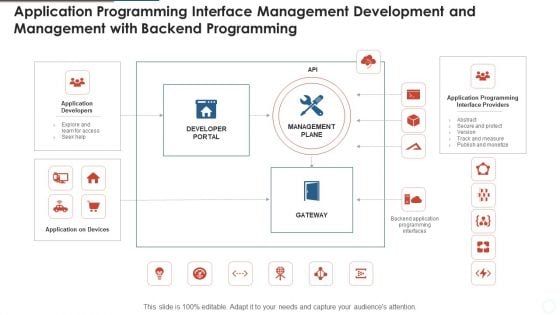 Application Programming Interface Management Development And Management With Backend Programming Microsoft PDF