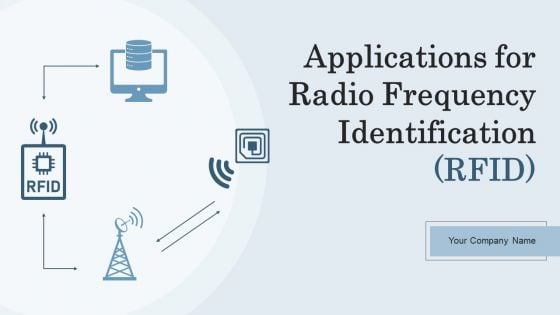 Applications For Radio Frequency Identification RFID Ppt PowerPoint Presentation Complete Deck With Slides