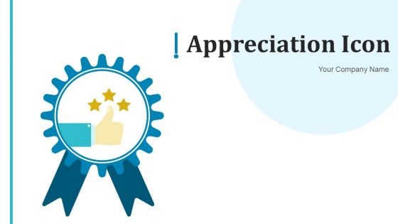Appreciation Icon Performer Magnifier Ppt PowerPoint Presentation Complete Deck With Slides