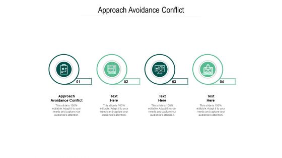 Approach Avoidance Conflict Ppt PowerPoint Presentation Show Outfit Cpb Pdf