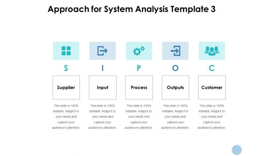 Approach For System Analysis Customer Ppt PowerPoint Presentation File Vector