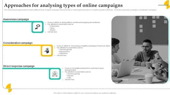 Approaches For Analysing Types Of Online Campaigns Professional PDF Approaches For Analysing Types Of Online Campaigns Professional PDF